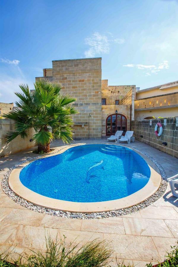 Il-Veduta Holiday Farmhouse With Sunny Private Pool In Island Of Gozo Għarb Exterior foto